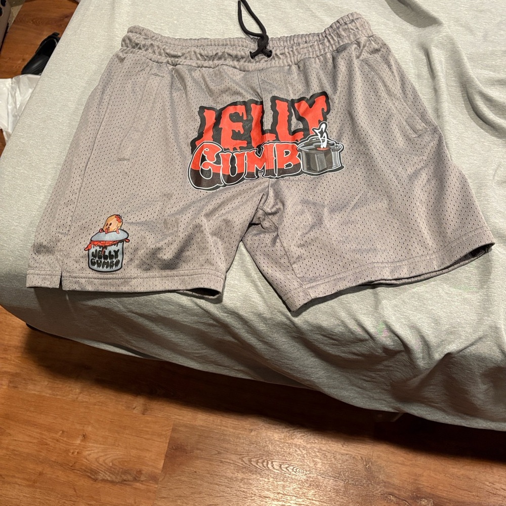 Gray Athletic Men's Shorts